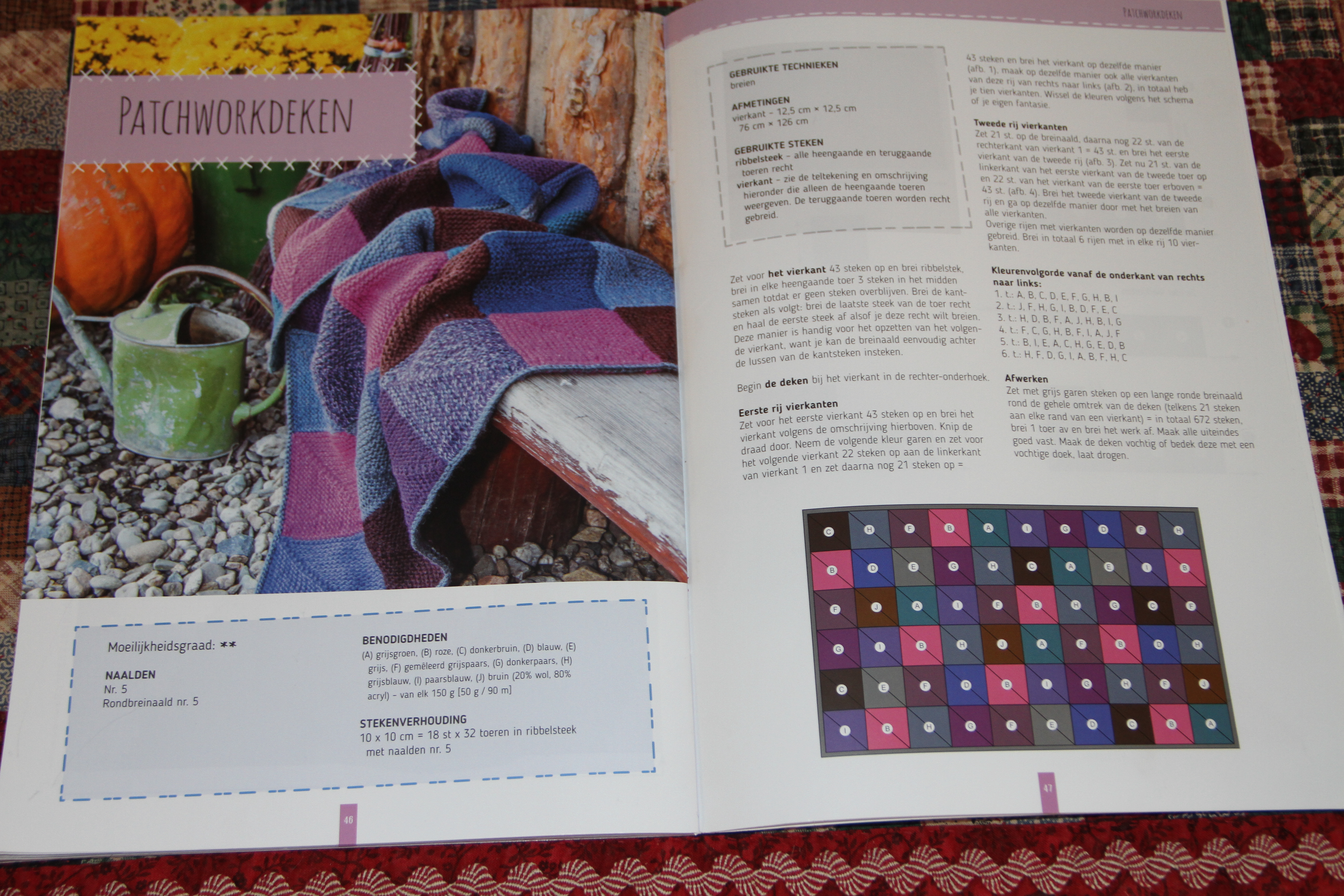 Spiksplinternieuw Brei-quilt | Binnenstebuitenboel WK-75